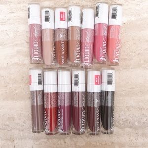ALL Wet N Wild Catsuit High Shine Liquid Lipsticks
